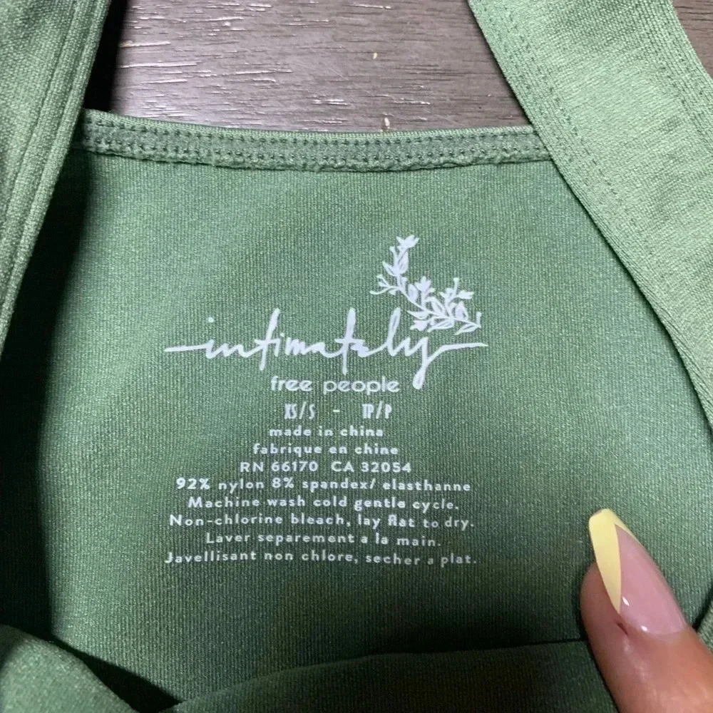 Free People Scoop Neck Crop Top